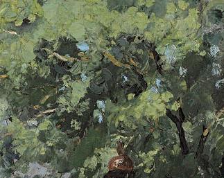 Фрагмент Au bord de la Seine