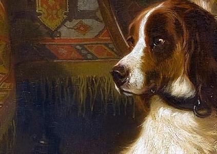 Фрагмент Awaiting his return s