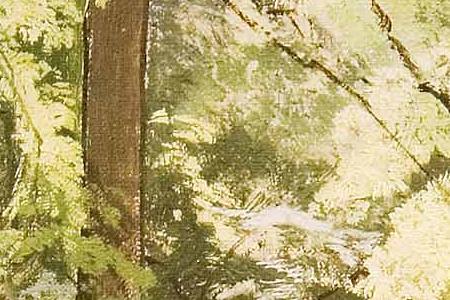 Фрагмент Беловежская пуща.1892.