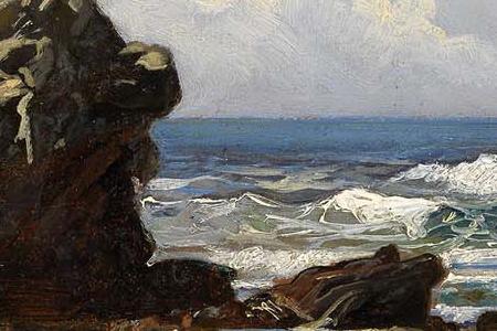 Фрагмент Берег в Ливорно