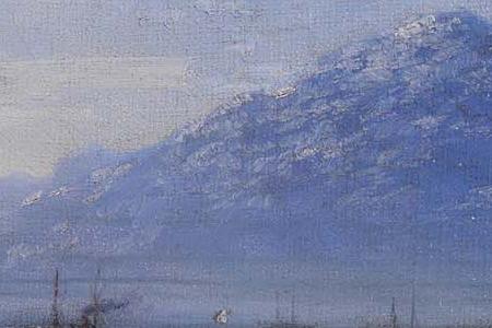 Фрагмент Береговой пейзаж