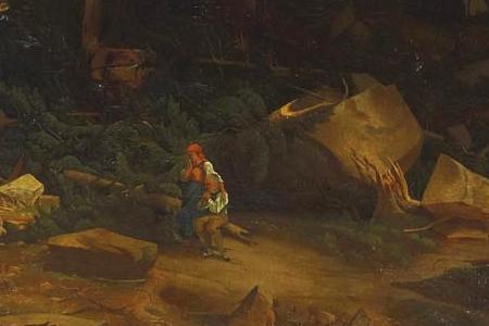 Фрагмент Bergsturz an der Grimsel