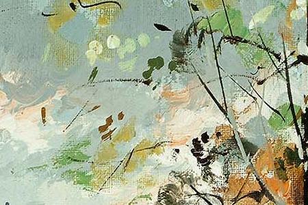 Фрагмент Beside the Madeleinesigned