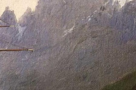 Фрагмент Боде на Лофотенских островах в Норвегии. 1893.