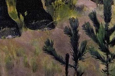 Фрагмент Богатыри. 1881-1898.