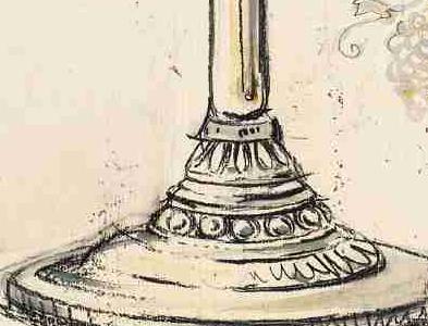 Фрагмент БОКАЛ БЕЛОГО