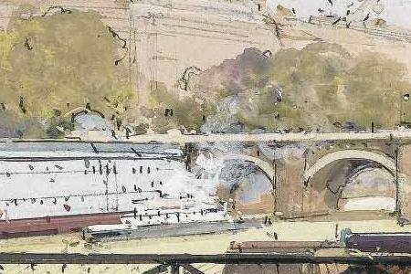 Фрагмент BOOK VENDORS ALONG THE QUAIS OF THE SEINE, PARIS