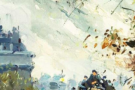 Фрагмент Boulevard de la Madeleine