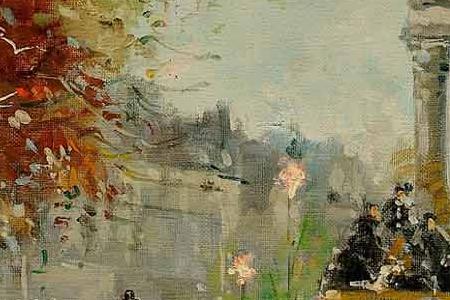 Фрагмент Boulevard de la Madeleine Paris