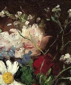 Фрагмент Bouquet au pichet blanc