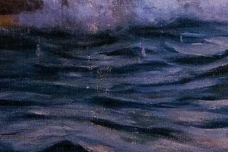 Фрагмент Бой брига «Меркурий» с Турецкими кораблями 14 мая 1829.