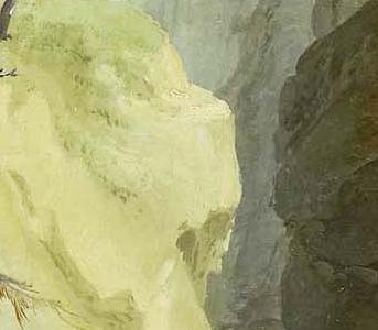 Фрагмент BRIDGE OVER THE MUOTA NEAR SCHWYZ