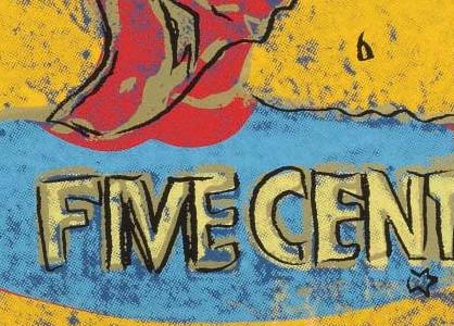 Фрагмент Buffalo Nickel from Cowboys and Indians