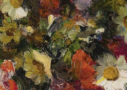 Фрагмент Букет полевых цветов