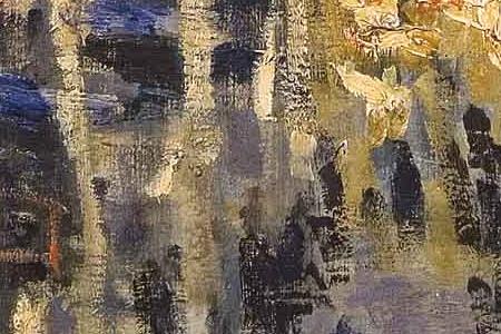 Фрагмент Бульвар Капуцинок в Париже. 1873.