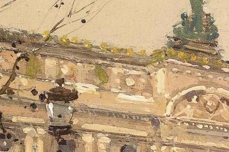 Фрагмент CAFE DE LA PAIX AND THE OPERA PARIS