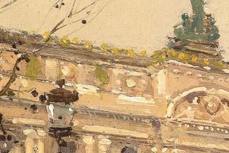 Фрагмент CAFE DE LA PAIX AND THE OPERA, PARIS