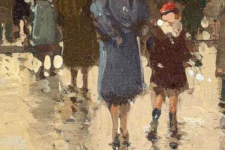 Фрагмент CAFE DE LA PAIX AND THE OPERA, PARIS