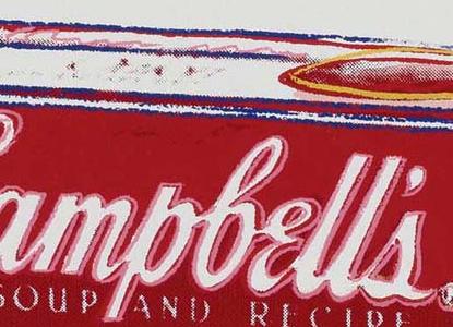 Фрагмент CAMPBELL S CHICKEN NOODLE SOUP BOX