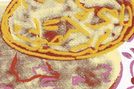 Фрагмент CAMPBELL S CHICKEN RICE SOUP BOX