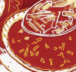 Фрагмент CAMPBELL S ONION SOUP BOX