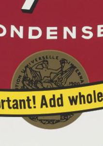 Фрагмент CAMPBELLS CLAM CHOWDER