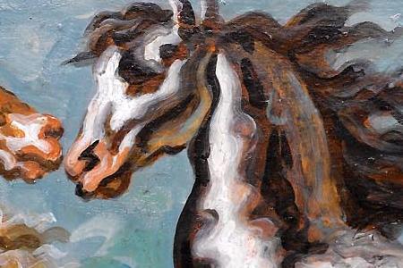 Фрагмент CAVALLI IN RIVA AL