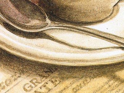 Фрагмент Чашка Эспрессо с конфеткой