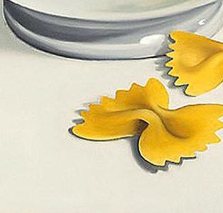 Фрагмент Чашка с помидорами и чесноком