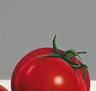 Фрагмент Чашкас помидорами и мятой