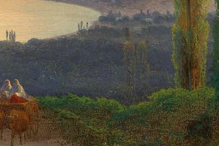 Фрагмент Ченоморский пейзаж