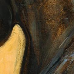 Фрагмент Черная лошадь, фрагмент