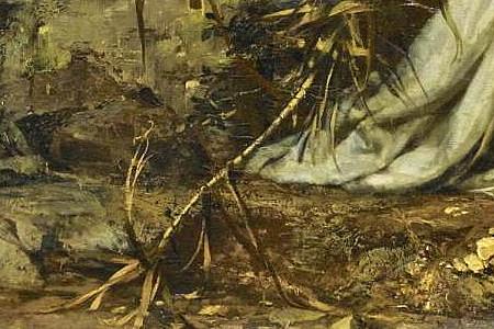 Фрагмент CHRISTIAN PERSECUTORS AT THE ENTRANCE TO THE CATACOMBS