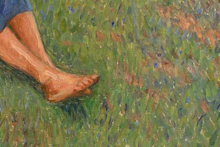 Фрагмент Чтение на пастбище