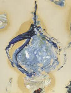 Фрагмент CHURCH WITH A BLUE DOME