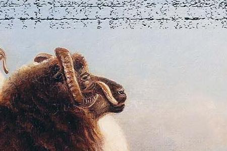 Фрагмент Collecting the flock morning