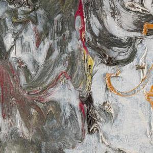 Фрагмент Composition with a Christmas Tree