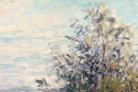 Фрагмент Corner of the Garden at Montgeron