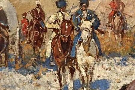 Фрагмент CROSSING THE RIVER