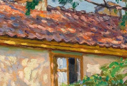 Фрагмент Дача в тени