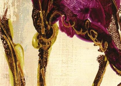 Фрагмент Декоративный Ирис II