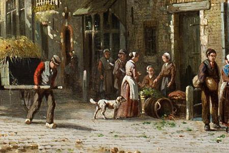 Фрагмент DELFT WITH THE PRINS