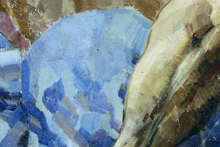 Фрагмент Демон сидящий