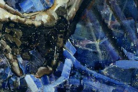 Фрагмент Демон сидящий