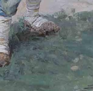 Фрагмент Деревенский мальчик