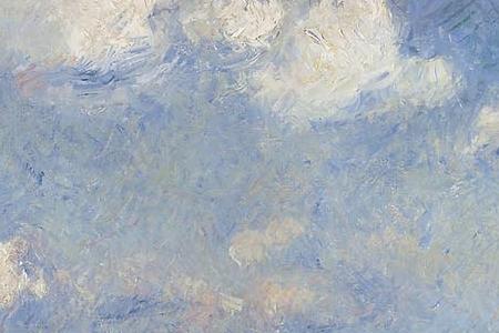 Фрагмент Деревенский пейзаж (Франция)