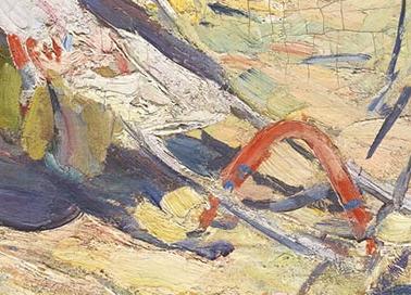 Фрагмент Деревня на севере