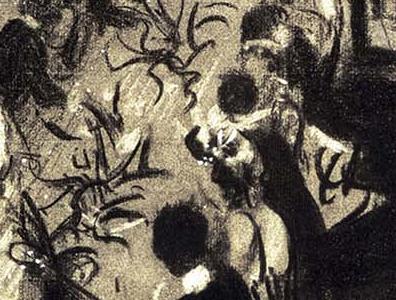 Фрагмент Design for the film with the Marx Brothers