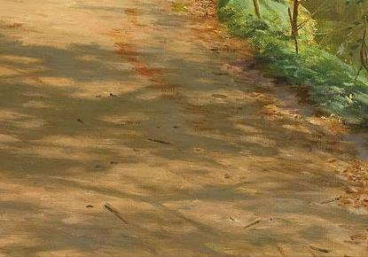 Фрагмент Дети на реке