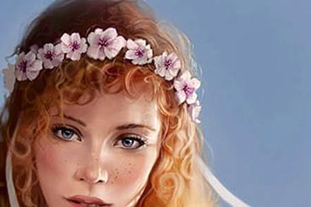 Фрагмент Девочка с шарами